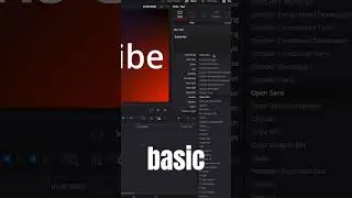 How to Change Font in DaVinci Resolve