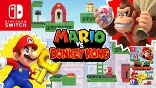 MARIO Vs DONKEY KONG - Início de Gameplay! | Em Português