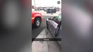 Car Flip --  Snapchat