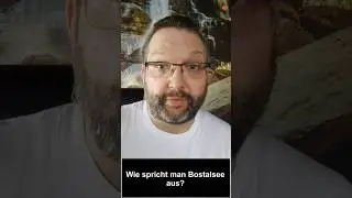 Saarland : wie spricht man Bostalsee korrekt aus ?