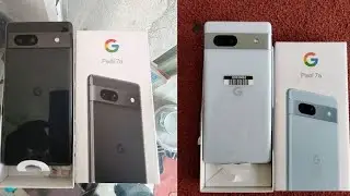 Google Pixel 7A Unboxing