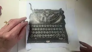 Oil pastel monoprint quick info