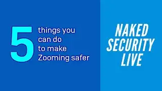 To Zoom or not to Zoom? (How to do it safely!)