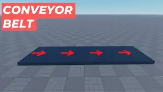 How To Make A Conveyor Belt In Roblox Studio