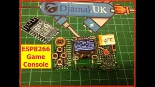 Play Most Famous Classic GAMES On This「ESP8266 - Based Mini Game Console」