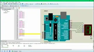 PROTEUS | ARDUİNO | 7 SEGMENT DİSPLAY DEVRESİ || 