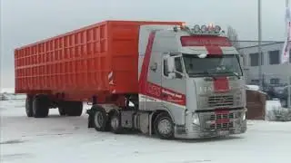 Немецкое производство сверхмощных самосвальных полуприцепов!