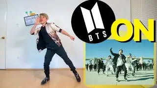 BTS 'ON' Choreography Tutorial in Spanish | Easy Step-by-Step | JuanFe