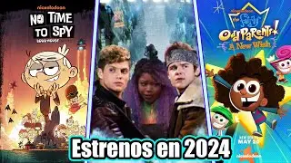 Todos los Estrenos de Nickelodeon en 2024