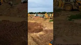 Four  JCB 3DX Machine