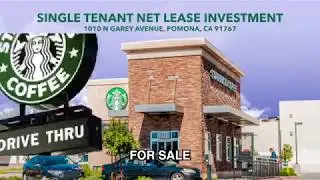 Video Tour: Starbucks New Construction Net lease Investment | Pomona, CA