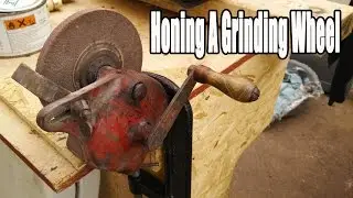 Honing a Grinding Wheel