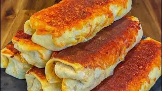 High Protein Meal Prep Grilled Cheese Burritos 🌯 #mealprep #burrito #highprotein #easyrecipe