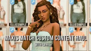 Sims 4 CC haul with links! (I'm OBSESSED with these NEW CC FINDS! 😍) | The Sims 4