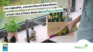 Bep bulles à verre retirer les bouchons en Liège