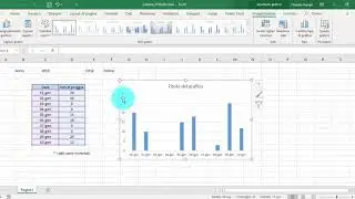 Excel: i grafici - creare un grafico a barre per comparare serie di dati.