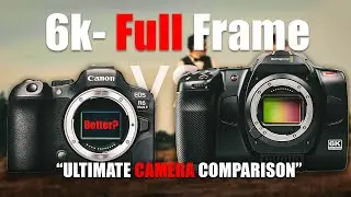 Mirrorless vs Cinema Camera Showdown: Canon R6 Mark II vs Blackmagic 6K