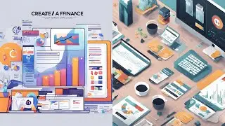 Create FINANCE YouTube Thumbnails ON CANVA