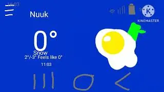 One ui 5 weather animation (egg mode) 