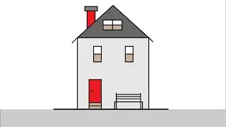 Vector House Illustrator CS6 [HD]