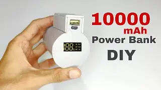 How to make 10000 mAh Power Bank || DIY fast charge Power Bank