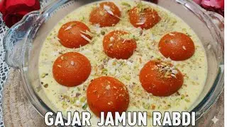 Gajar Jamun Recipe ! Winter special !Unique Fusion Dessert...