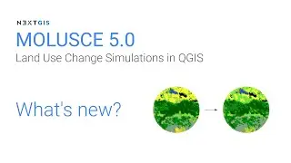 MOLUSCE 5 — New Features: Separate spatial variables for simulation and Model Save/Load