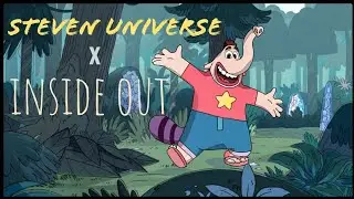 Steven universe redrawn as disney's inside out | digital art | fan art | ibispaintx