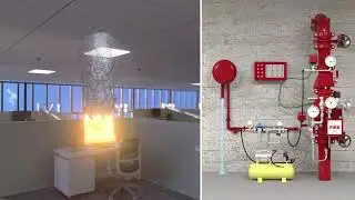 TALIS FIRE PROTECTION 3D Animation video