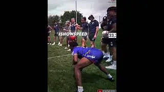 iShowSpeed Tackled Rugby Player 🤯🔥