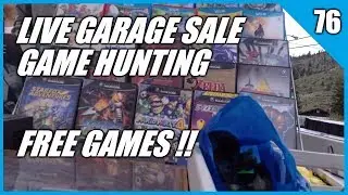 Live Garage Sale Video Game Hunting 76 - Magical Quest 🌟