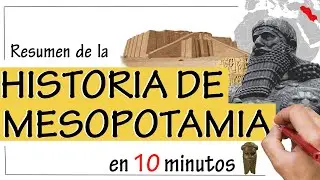 Historia de MESOPOTAMIA | SUMERIA, ACADIOS, BABILONIA - Resumen