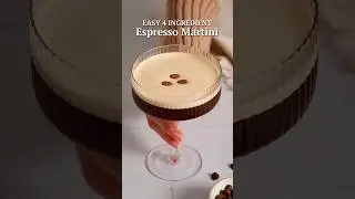 EASY 4 Ingredient Espresso Martini 😍 