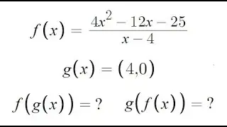 Grade 12 Advanced Functions - Composition of a function and a point