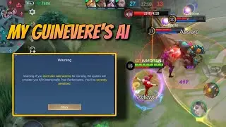 I LET AI PLAY MY GUINEVERE | 16 KILLS | TOP GLOBAL AI | MOBILE LEGENDS