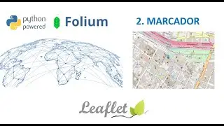 Mapas Interactivos en Python | Añadir Marcador a Mapa | Folium Mapas Interactivos | Folium Python