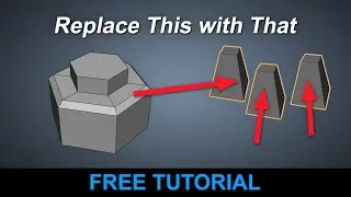 How to Use the Replace Objects Tool in Maya
