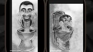 skibidi toilet drawing #drawing #skibiditoilet 