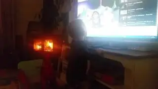 Singing silent night with kittens