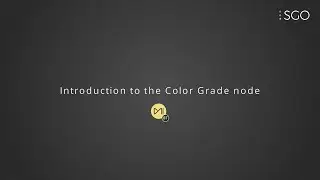 Mistika Boutique: Introduction to the Color Grade node