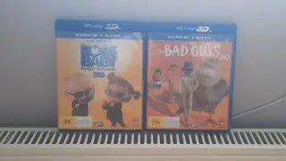 The Boss Baby Family Business and The Bad Guys (Australian) Blu-ray 3D Unboxing