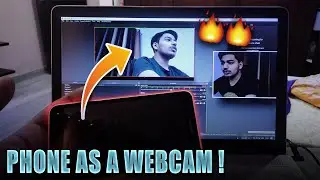 How To Use Phone's Camera As A Webcam For PC | Using USB Or Wifi | MR.TECH121
