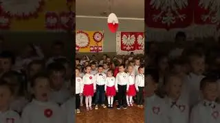 HYMN POLSKI W WYKONANIU  WSZYSTKICH PRZEDSZKOLAKÓW