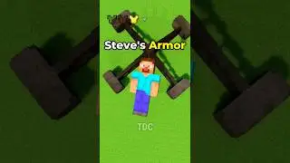 Upgrading Steve's Armor Until He Survives!