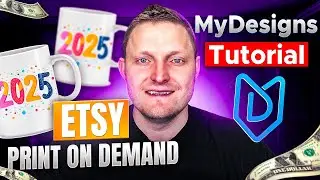 How To Start Etsy Print On Demand In 2025 | Beginner’s Guide With MyDesigns