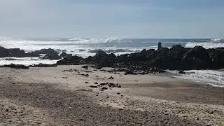 Porto ocean waves  short video