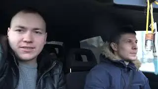 На старом немце по городским окраинам. В Костроме на Quattro.
