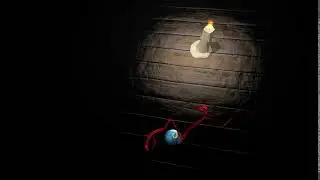 How to render a realistic 3D flickering burning candle