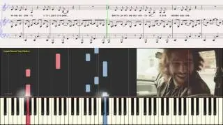 Играет Дассен - Жека (Ноты для фортепиано) (piano cover)