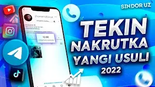 NAKRUTKA QILISH TEKIN YANGICHA USULI 2022 \\ PODPISCHIK KO'PAYTIRISH